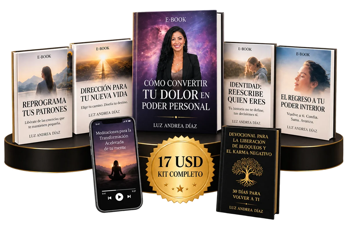 Kit completo Activa tu poder personal: 5 ebooks, meditaciones grabadas y devocional